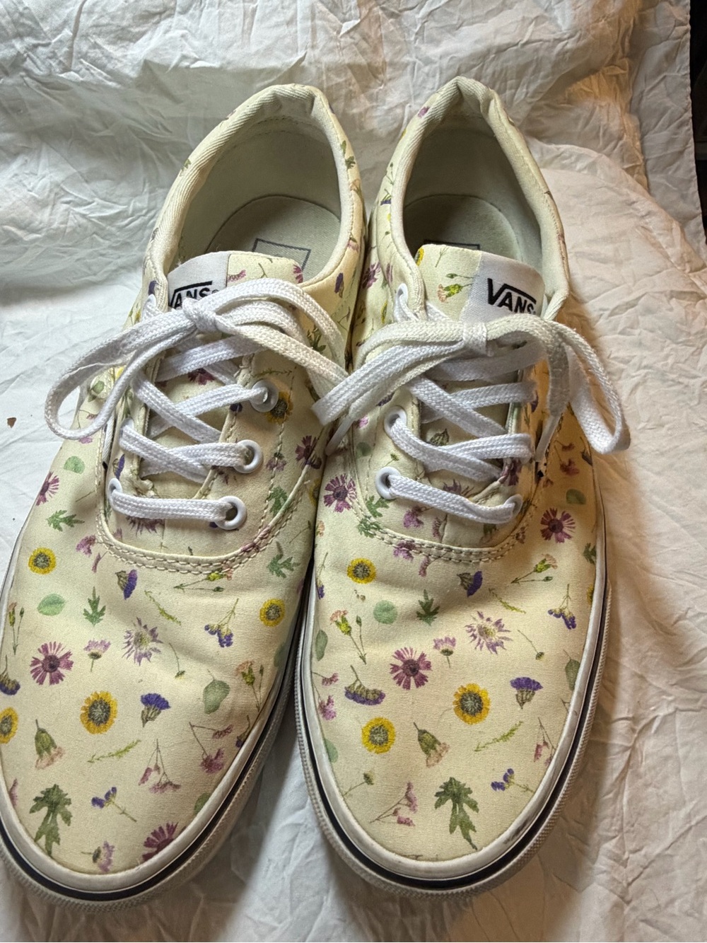 Flowered Vans